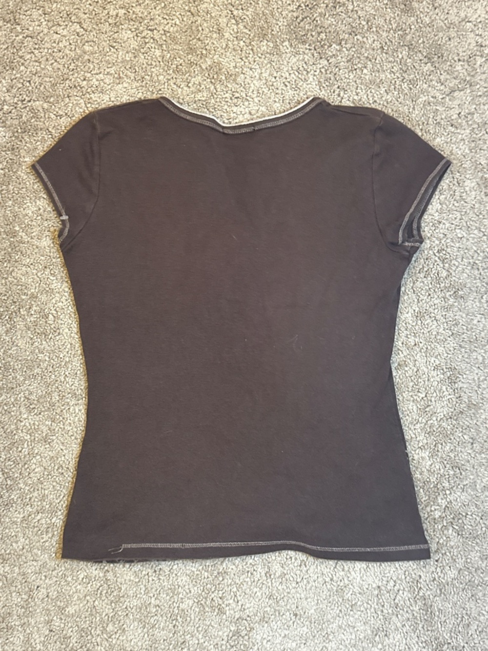 Brown Y2k Women's Top - Picture 5 of 5